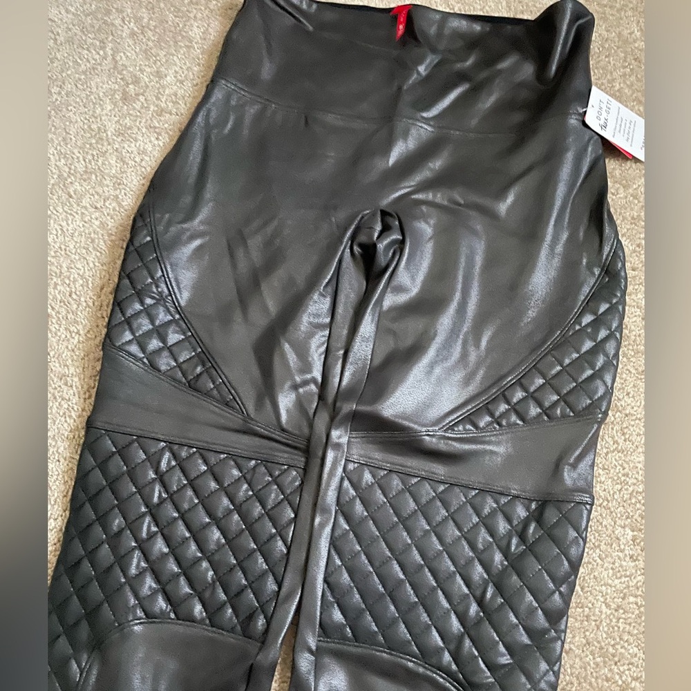 Spanx Faux Leather Leggings